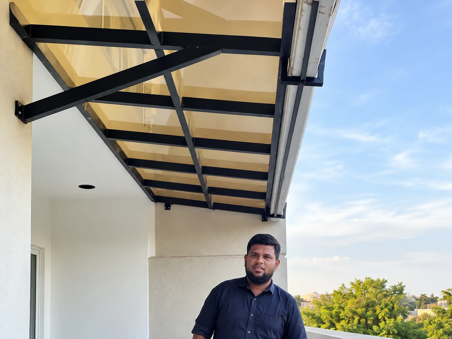 Polycarbonate canopy
