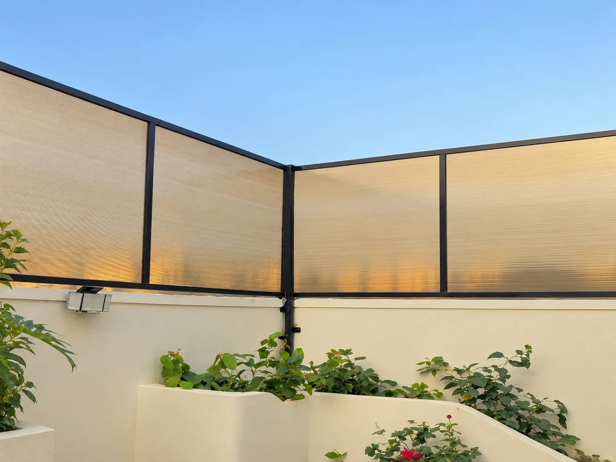 PC Multiwall Fencing